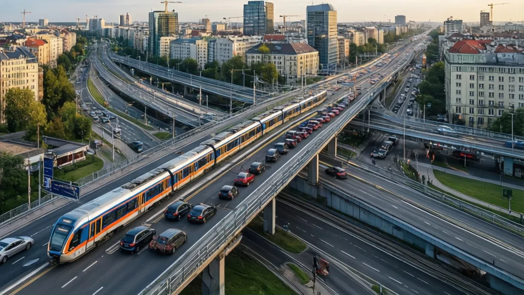 Porównanie systemów transportu miejskiego w dużych aglomeracjach