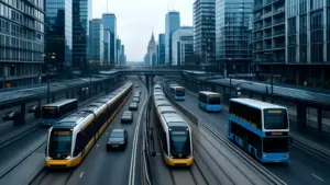 Porównanie systemów transportu miejskiego w dużych aglomeracjach