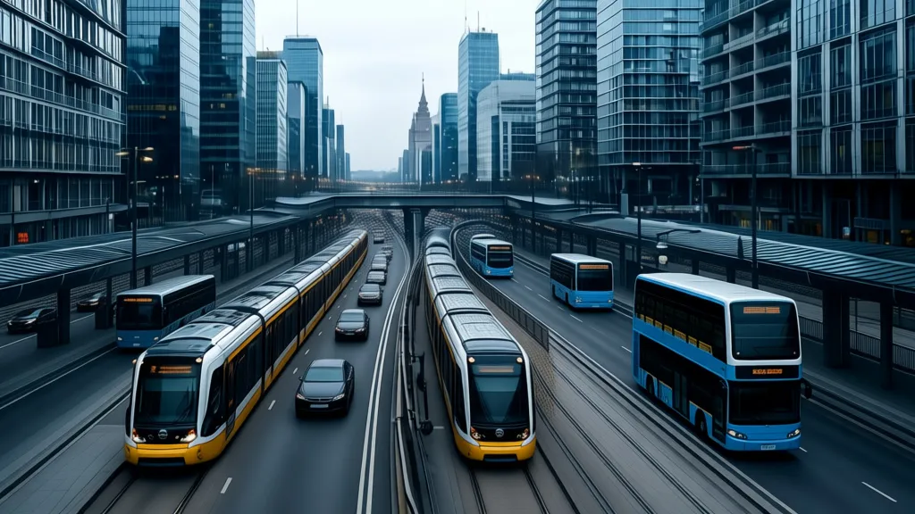 Porównanie systemów transportu miejskiego w dużych aglomeracjach