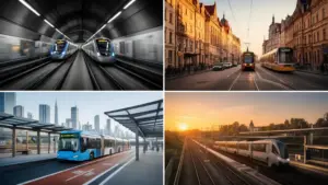 Porównanie systemów transportu publicznego w największych miastach